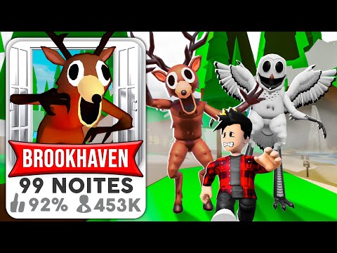 CRIEI O BROOKHAVEN DO 99 NOITES NA FLORESTA!