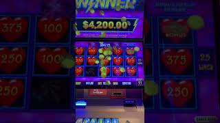 BIG WIN $25 SPIN HEART THROB LIGHTING LINK BONUS JACKPOT! #casinogames #progressivejackpot