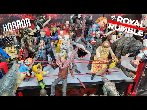 HORROR ROYAL RUMBLE ACTIONFIGUREN-SPIEL