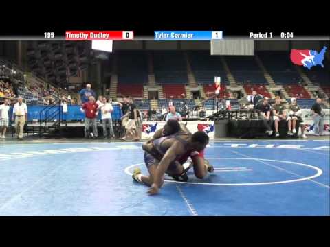 Fargo 2012 195 Round 5: Timothy Dudley (South Carolina) vs. Tyler Cormier (Washington)