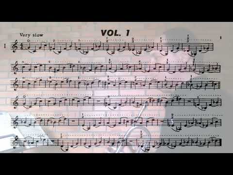 Como Estudar o Método "Advanced Lip Flexibility" de Charles Colin - Ex. 001(Vol.1) Rev.2022