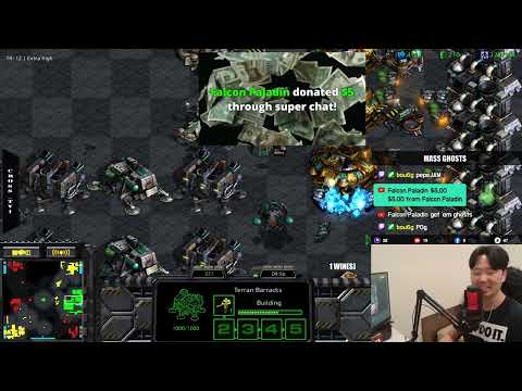 MASS GHOST = MASS LOCKDOWN? | Starcraft Fastest Map Ever 2023