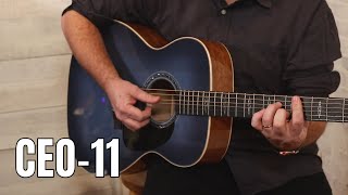 Video thumbnail for The NEW CEO-11 🎶 FIRST LOOK from the Martin Guitar Museum stage by Maury's Music