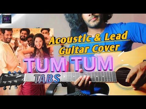 Tum Tum | Enemy  [ Tamil ] Acoustic & Lead Guitar Cover & Tabs | Chamindu Lakshan CK ❤🎸🎶🎧😊