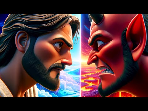 Jesus VS Satan | AI Animation