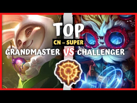Chinese GM Teemo Top vs Challenger Heimerdinger - CN Super Server Rank S10