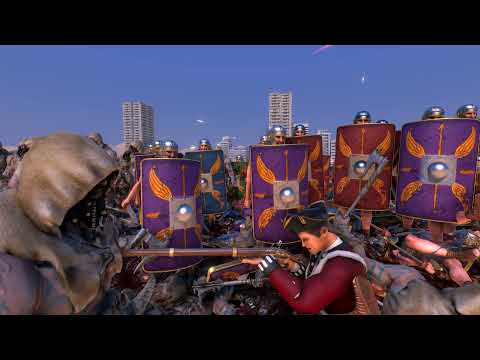 1776 Red Coats vs. 15,000 Romans, Spartans, Persians & Wildmen Ultimate Epic Battle Simulator  UEBS