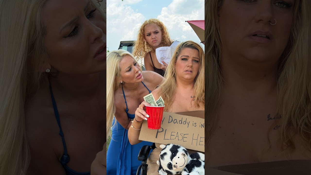 When Sarah catches Adriana BEGGING on the side of the road!