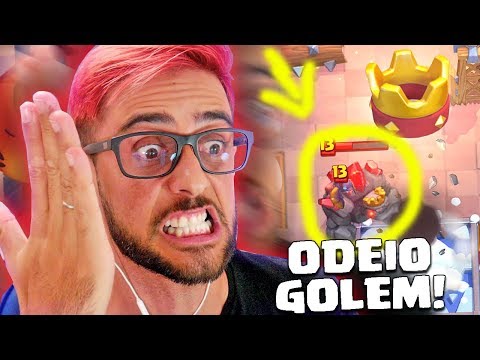 RAGE GOLEM PRECISA SER NERFADO URGENTE NO CLASH ROYALE