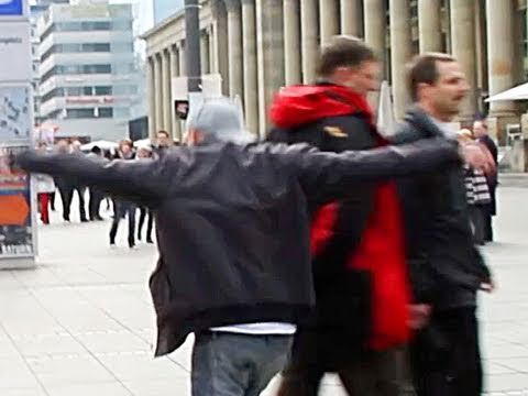 Junge will auf die Fresse