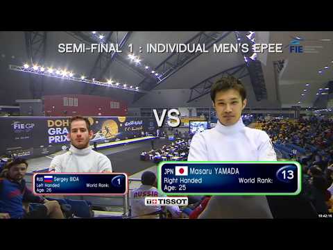 #22 Doha Men's Epee Grand Prix 2020 // semifinals