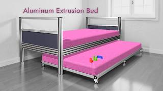 ALUMINUM EXTRUSION DOUBLE BED that Lasts 300 Years