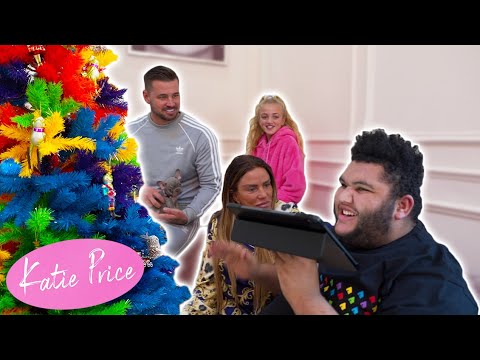 KATIE PRICE: MAKING HARVEY'S RAINBOW TREE! (ADORABLE!)