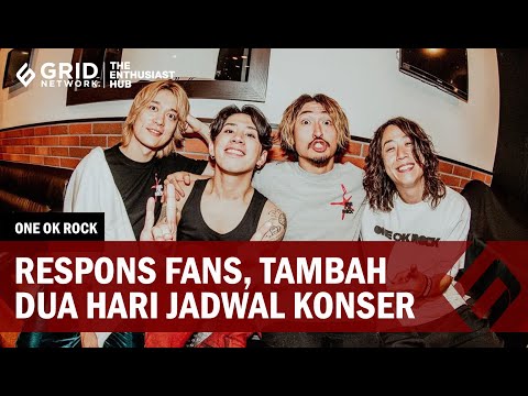 ONE OK ROCK TAMBAH JADWAL KONSER DI JAKARTA JADI DUA HARI