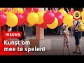 Dit kunstwerk bestaat uit skippyballen en móét je zien | Omroep Brabant