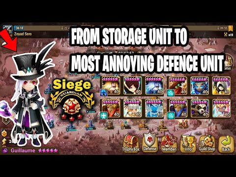 I USED SO MANY WEIRD OFFENCES / G3 SIEGE - Zquad Sero v Yggdrachill v PEACE (Summoners War)
