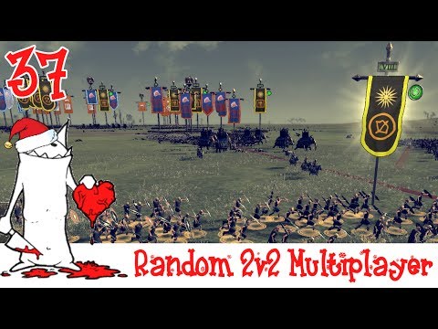 Rome 2 Online Battle #37 - 2v2 - Baktria + Macedon vs Epirus + Baktria