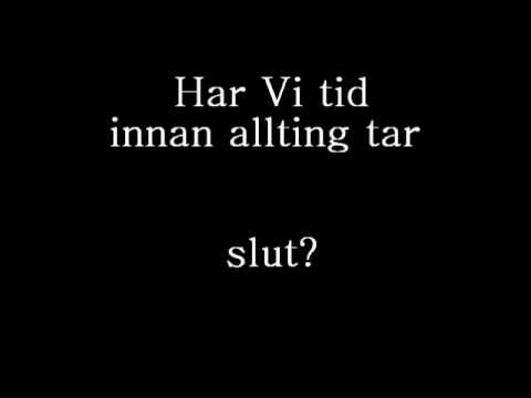 Video thumbnail for Innan allting tar slut