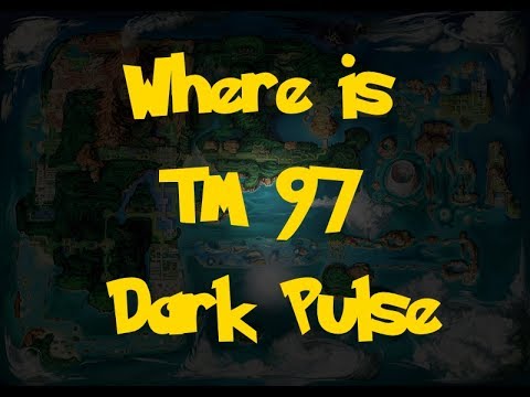 Where Is: TM 97 - Dark Pulse (Pokemon Alpha Sapphire/Omega Ruby)