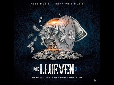 Bad Bunny Ft. Kevin Roldan, Noriel, Almighty, Bryant Myers - Me Llueven 3.0 [Official Audio]
