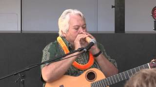 Keola and Moana Beamer at Pasifika Festival 2014