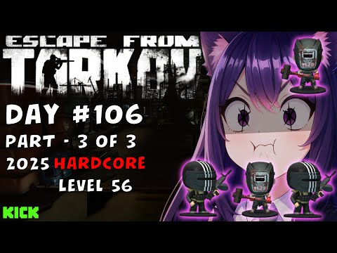 Escape from Tarkov: Level 56 PvP Solo - VTuber - Part 3 of 3 - Day 106 thumbnail