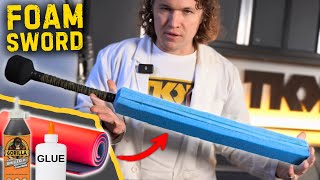 Easy to Make LARPing Foam Sword (Part 1)