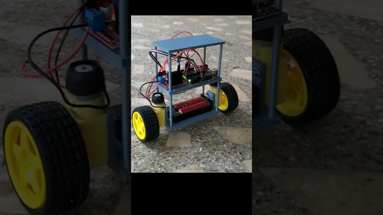Self Balancing Robot using Arduino and MPU 6050 #selfbalancing #arduinoproject