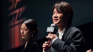 Takashi Yamazaki, Ryunosuke Kamiki, and Minami Hamabe on Godzilla Minus Zero