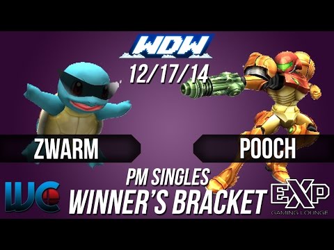 WDW 12/17/14 - Zwarm (Squirtle) vs. Pooch (Samus) PM Winner's Bracket