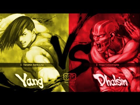 Kyoku [Yang] Vs ONAKA HELL [Dhalsim] SSF4 Arcade Edition 2012 720 HD