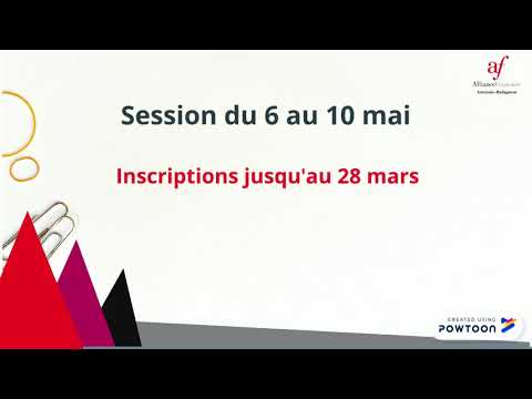 DELF PRO Session Mai 2020