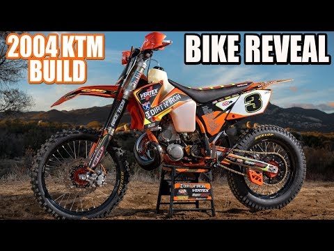 KTM 300 build part 22: Bike reveal!