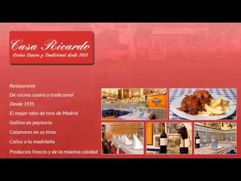 Vídeo Casa Ricardo, Madrid 1