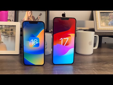 iOS 16 vs iOS 17 beta 1 speed test