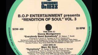 Donna Montgomery - Everybody Needs Somebody