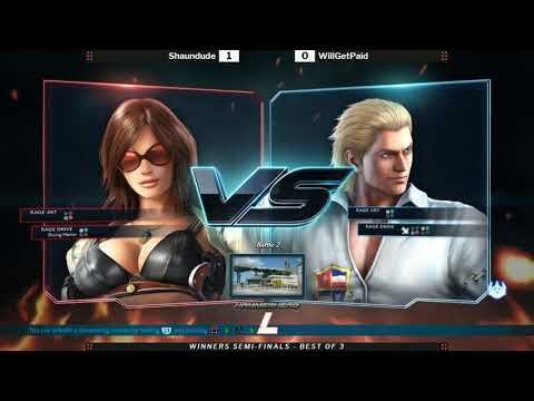Legacy 6 Tekken 7 Winners Semis - Shaundude (Katarina) vs WillGetPaid (Steve)