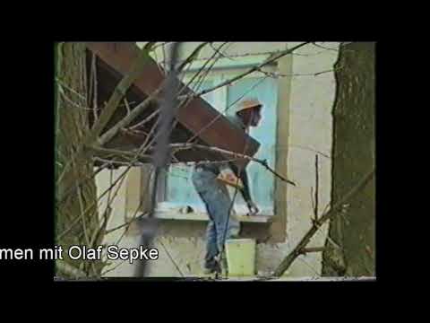 KSV90 - Sportplatz - Arbeitseinsatz - 91 - Birne&Hugo - Fenster verputzen