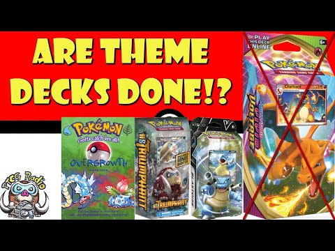 Are Pokémon TCG Theme Decks Done!? (No More Theme Decks!?)
