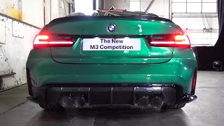 New 2021 BMW M3 Competition G80 Exhaust Sound and Overview *First Impressions*