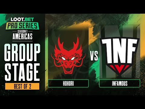 Hokori vs Infamous Game 1 - Pro Series 7 AM: Group Stage w/ KMart & ET