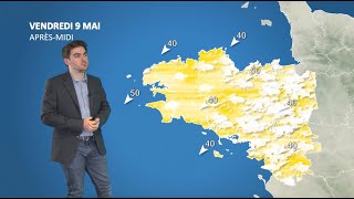 Illustration de l'actualité La météo de votre vendredi 9 mai 2025