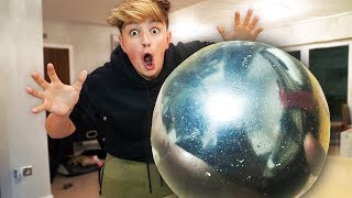 I Made the WORLD'S LARGEST Aluminium Foil Ball... (Mirror-Polished Japanese Foil Ball Challenge)