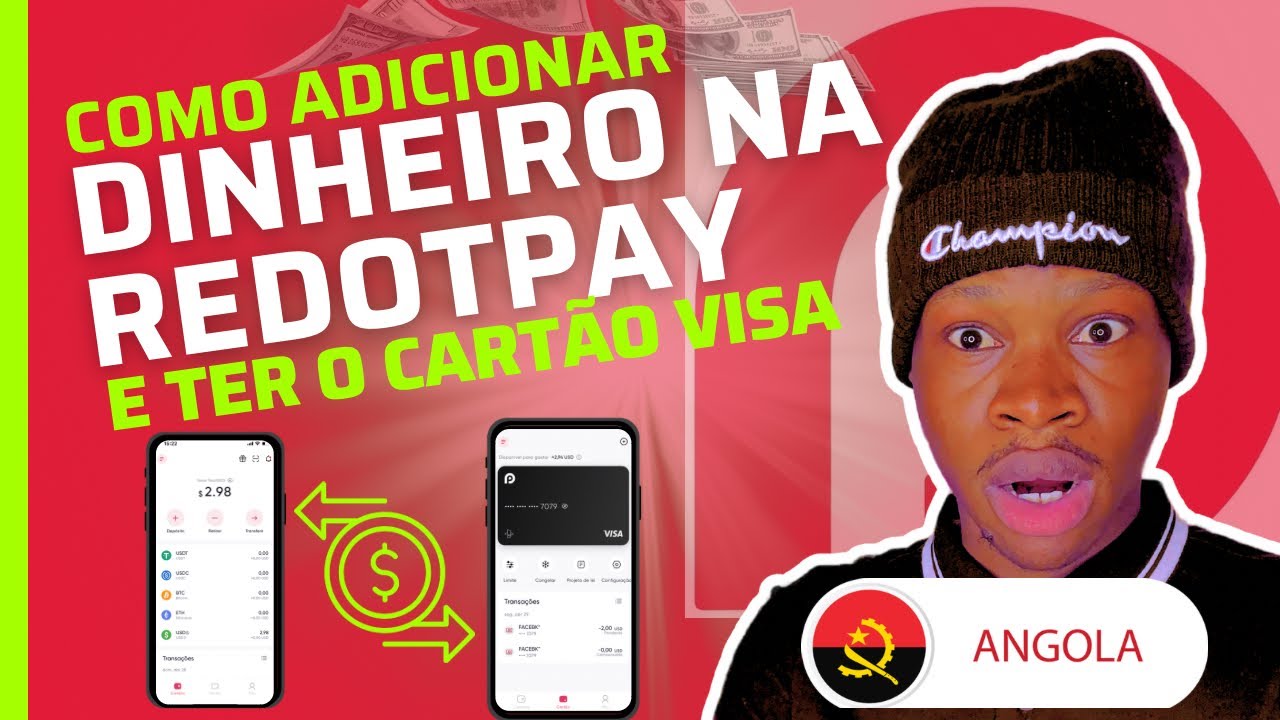 Como Adicionar Dinheiro na REDOTPAY: Solicitar Cartão VISA e Ganhar DINHEIRO 2024
