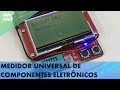 Video - Medidor de ESR / Testador Universal de Componentes Eletrônicos LCR-T4 + Case Acrílica