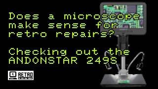 Reviving Retro Tech: In-Depth Andonstar Microscope Review for Vintage Computer Repairs