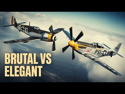 Focke-Wulf Fw 190 to the P-51 Mustang | WWII Engine Rivalry | Engineering That Won the Skies