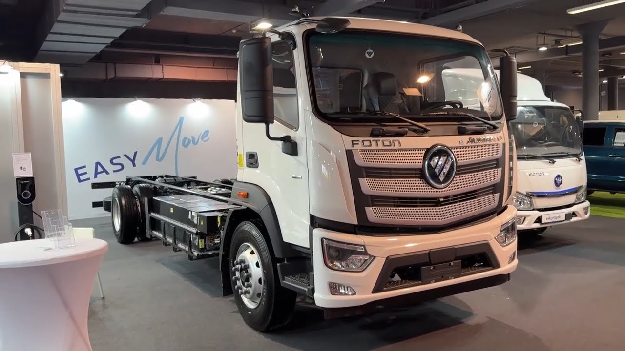 New Foton eAuman D 18-ton electric truck — video thumbnail (YouTube)