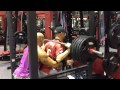 16 Year Old Bodybuilder: 170kg (375lbs) Squat