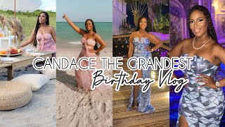 MY 2021 BIRTHDAY VLOG | BEACH PICNIC + DINNER @ GIANNIS VERSACE MANSION + MIAMI DANCE PARTY 🥳🎉🥂🍾